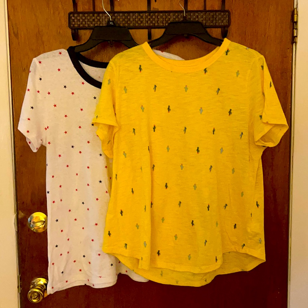 Sale 2 Short Tees For 10
